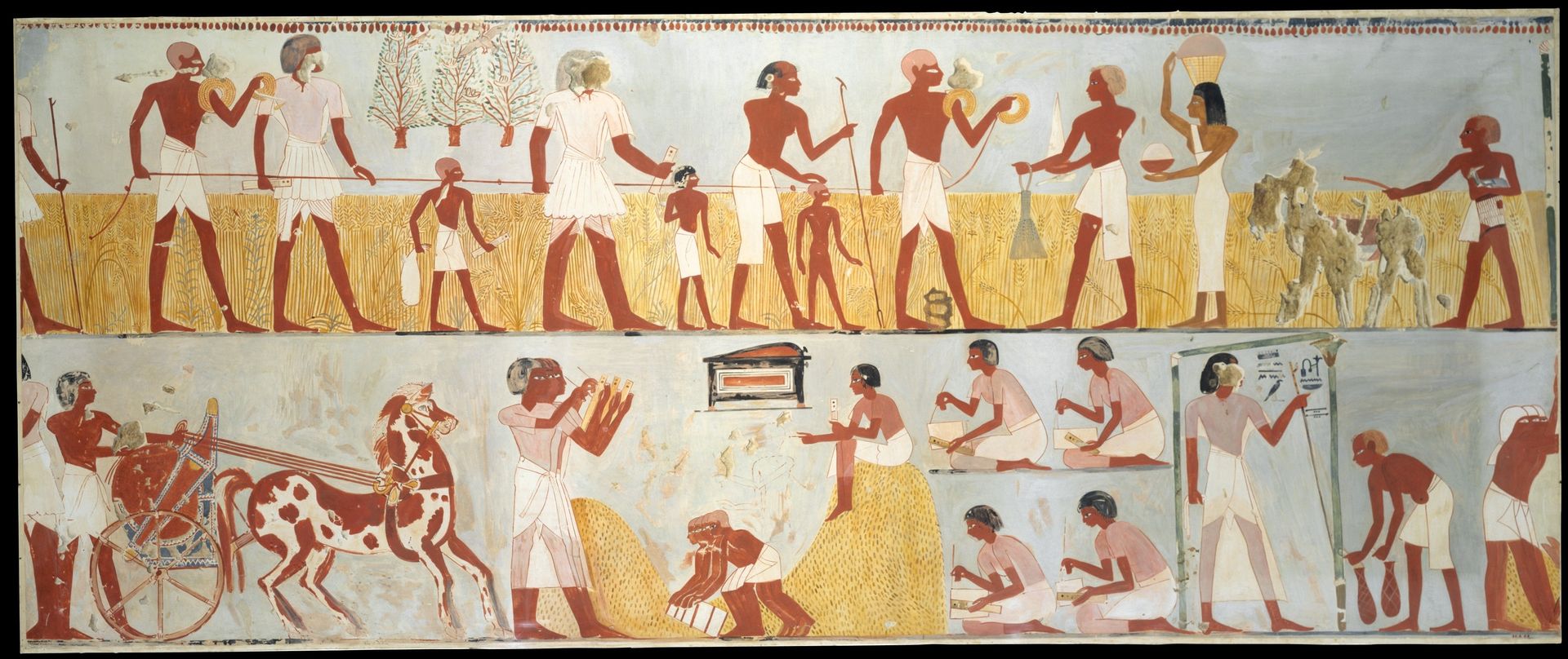 Harvest Scenes by Ancient Egypt