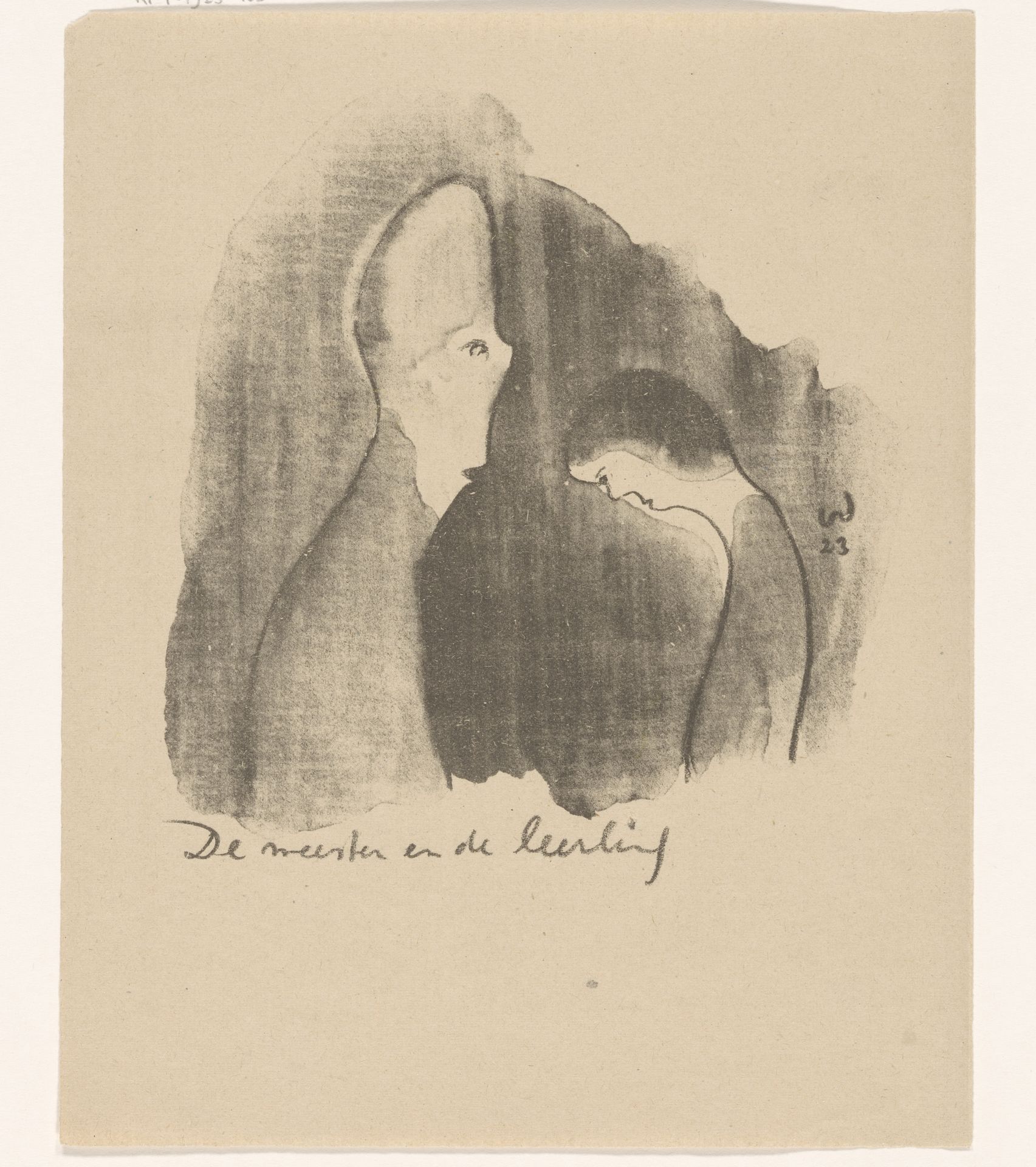 De meester en de leerling by Erich Wichmann