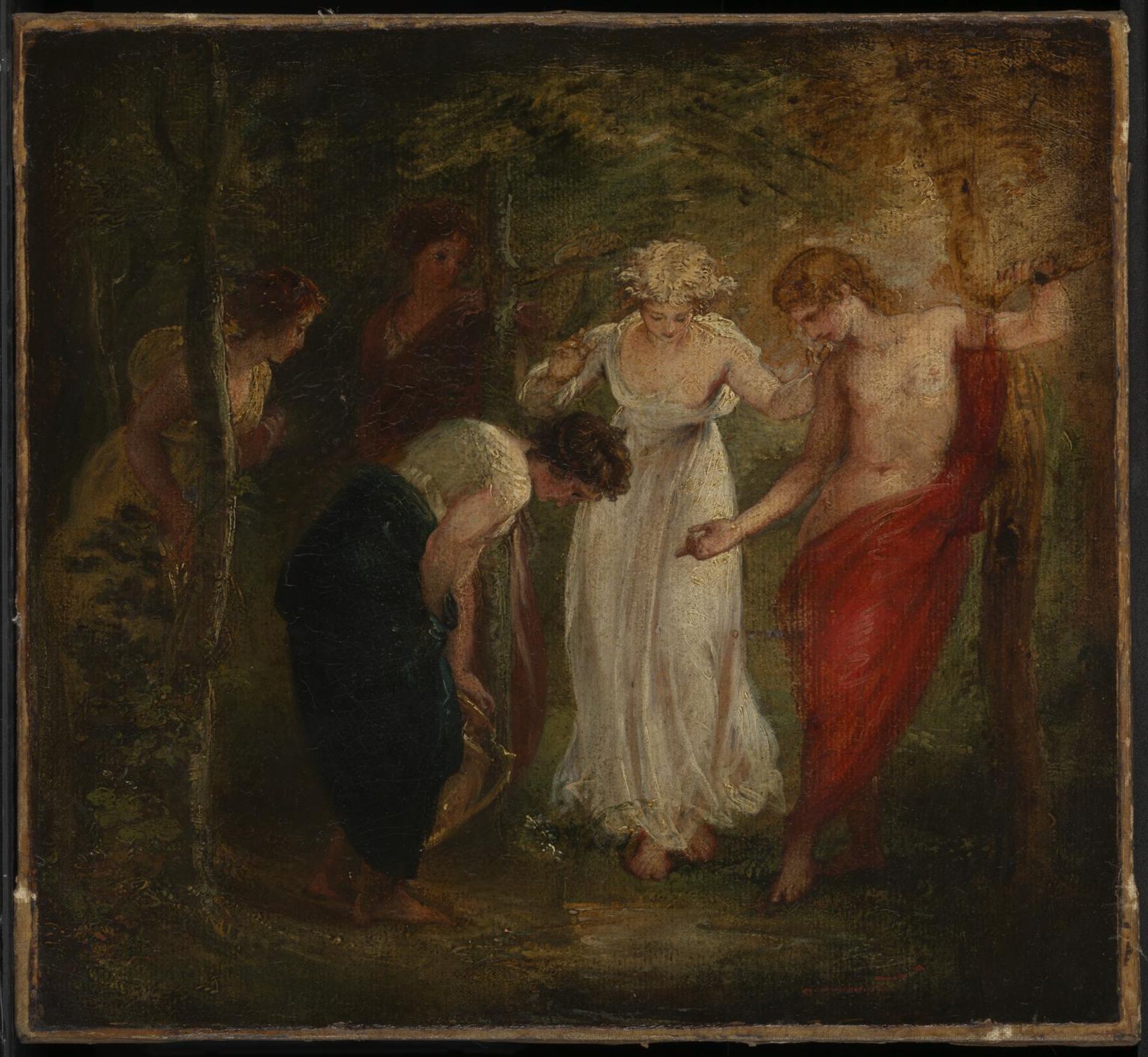 Nymphs Discover the Narcissus by Thomas Stothard