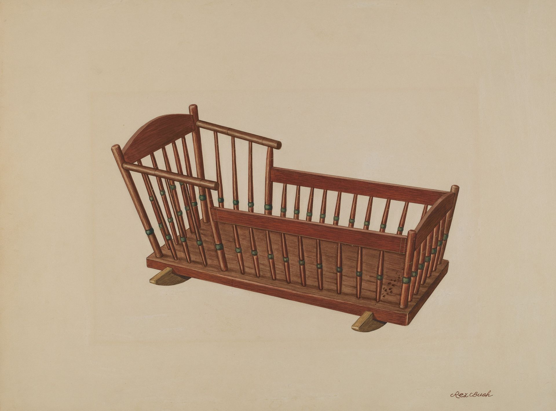Cradle by Rex F. Bush