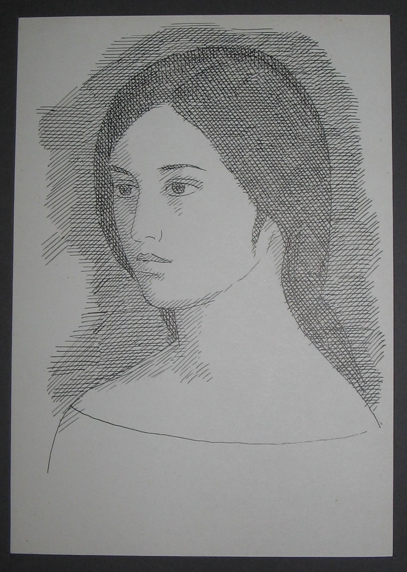 Female Image. From the series 'Search for Pushkin's Female Images' by Hryhorii Havrylenko