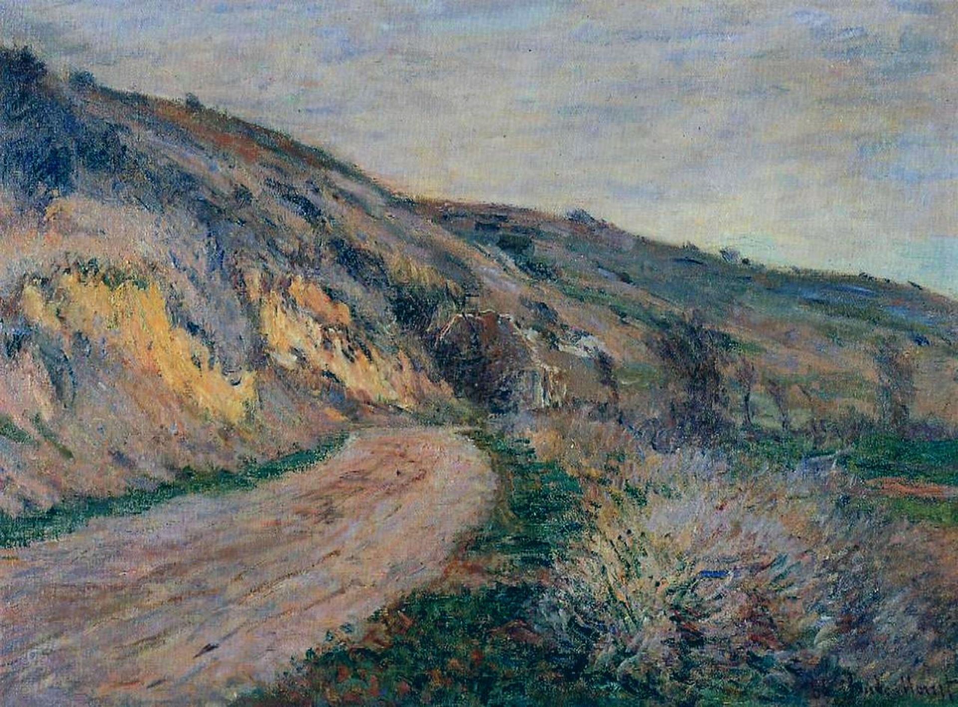 The Road to Giverny 2 by Claude Monet