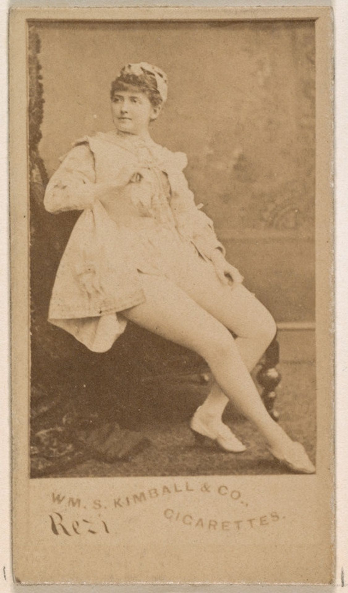 Miss Rezi, from the Actresses series (N203) issued by Wm. S. Kimball & Co. by William S. Kimball & Company