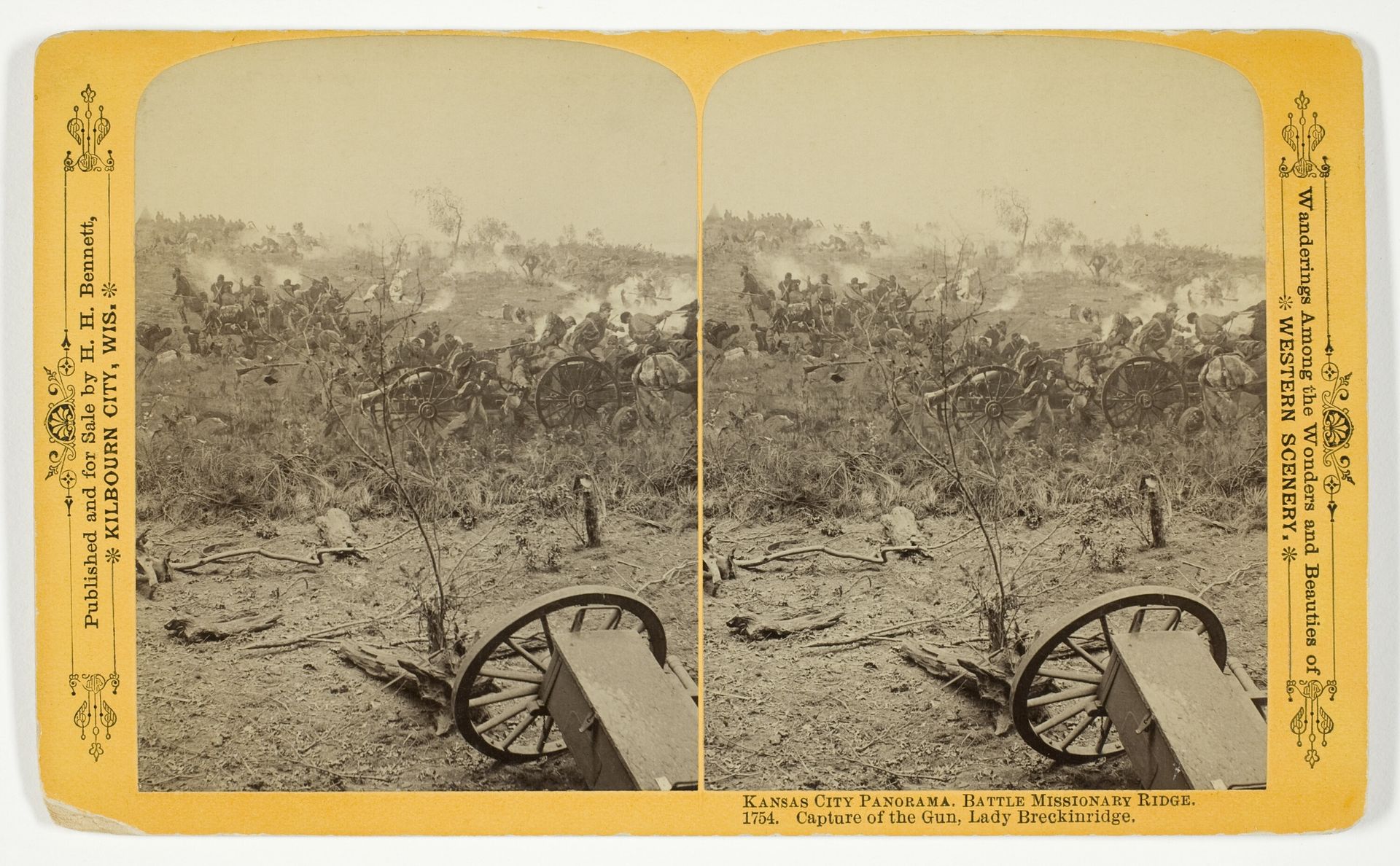 Capture of the Gun, Lady Breckinridge by Henry Hamilton Bennett