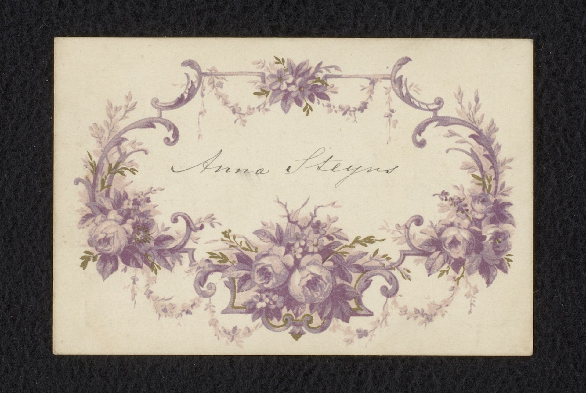 Menu van een diner op 18 maart 1888 by Anonymous