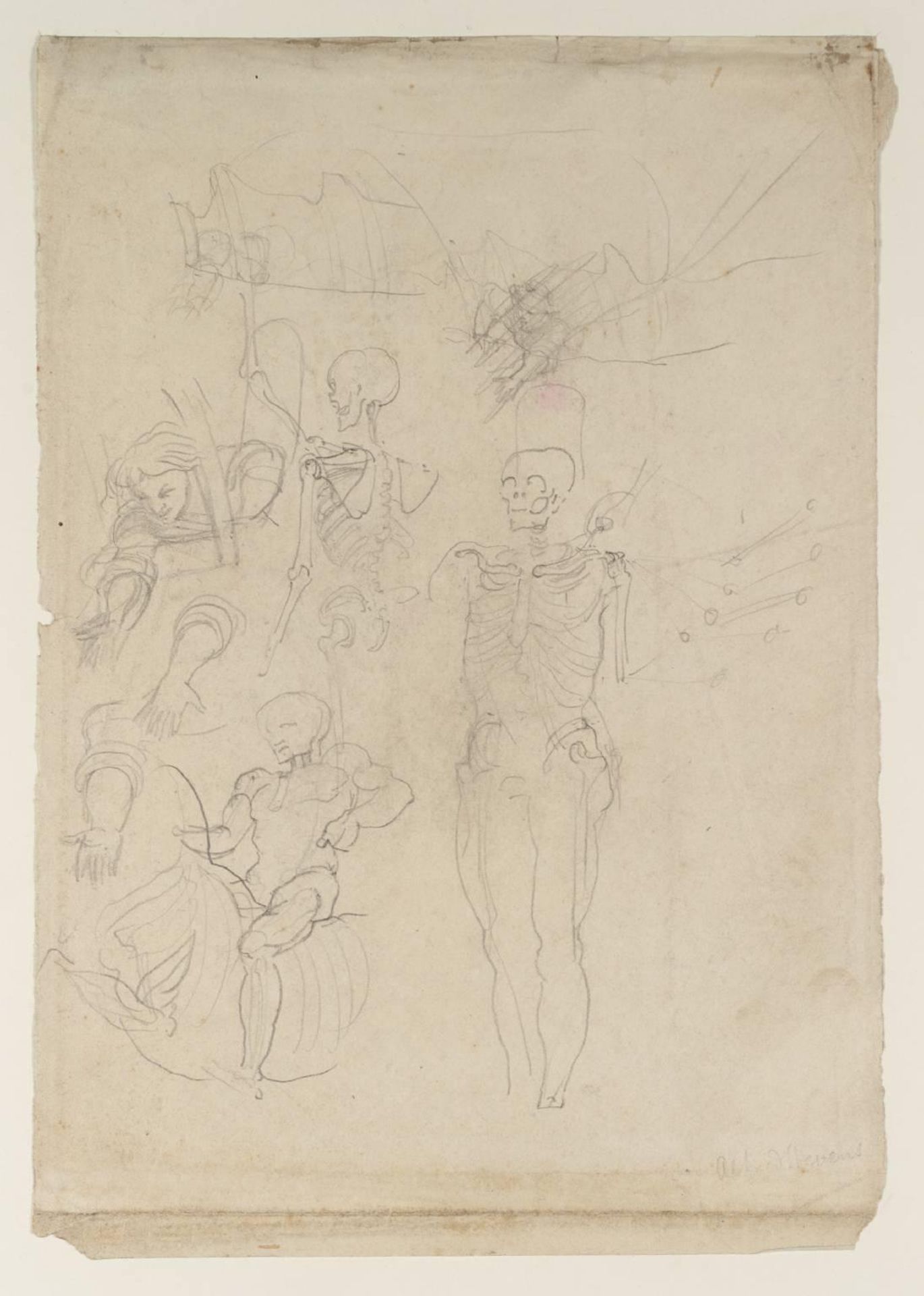 Studies for the Wellington Monument by Alfred Stevens