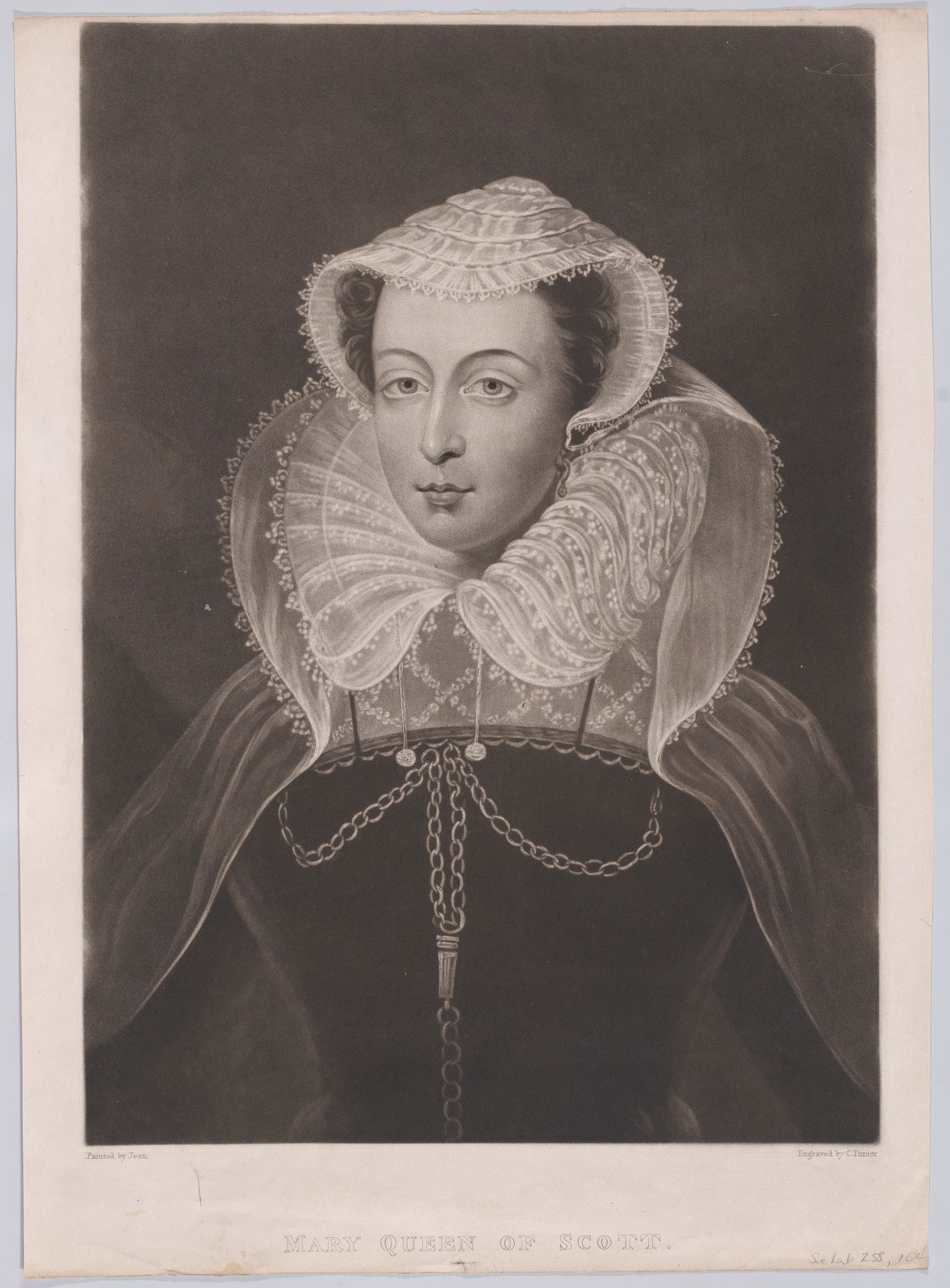 Mary, Queen of Scots by Charles Turner