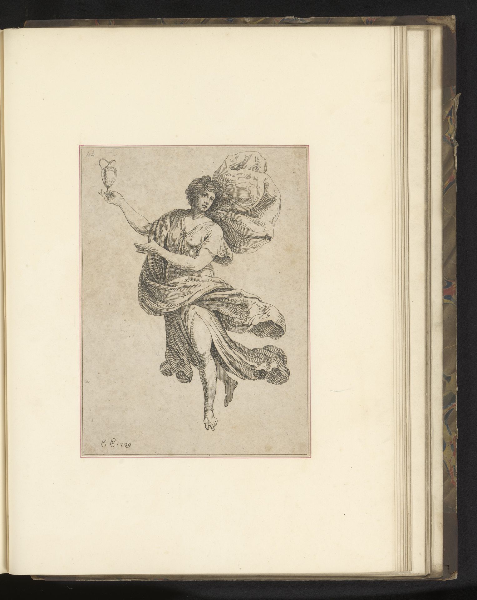 Vrouw met een kan by Edward Edwards