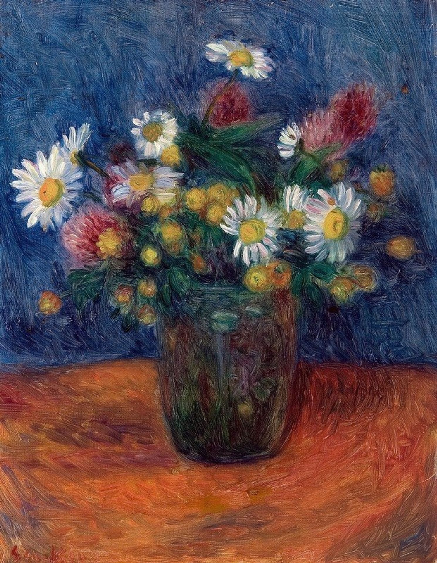 Flowers by William James Glackens