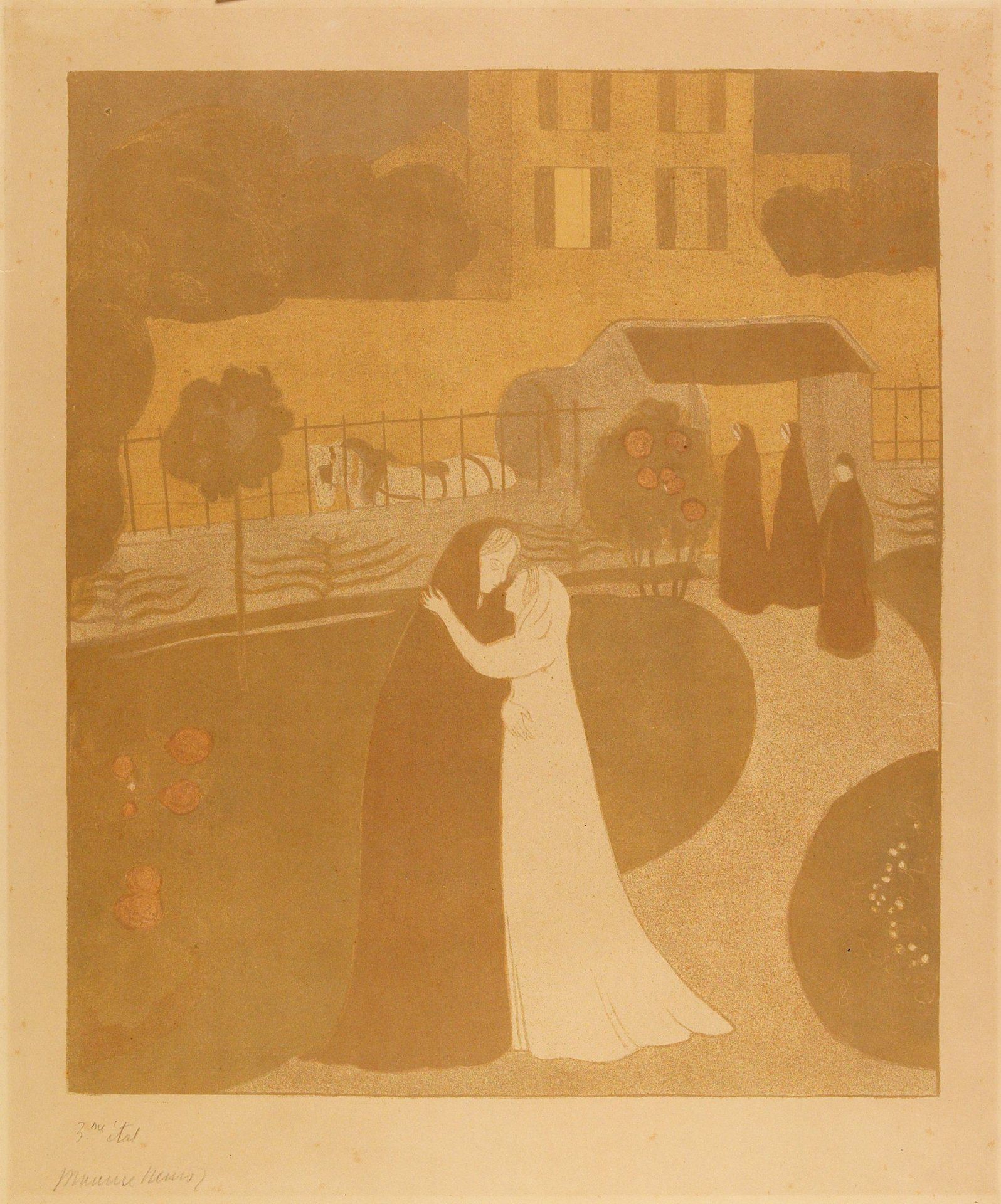 The Visitation at the Villa Montrouge by Maurice Denis