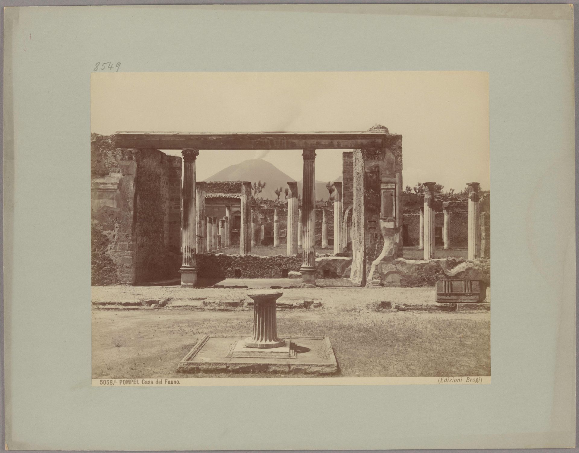 Pompeii_ House of the Faun, No. 5058.a by Giacomo Brogi