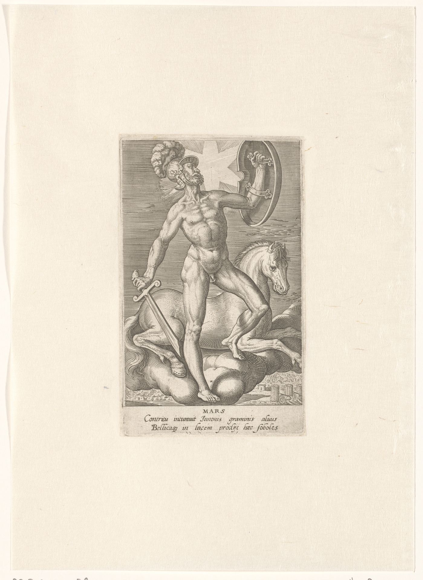 Mars by Philips Galle