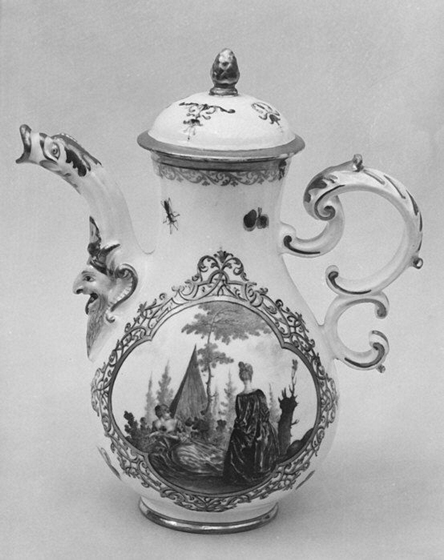 Coffeepot by Meissen Manufactory