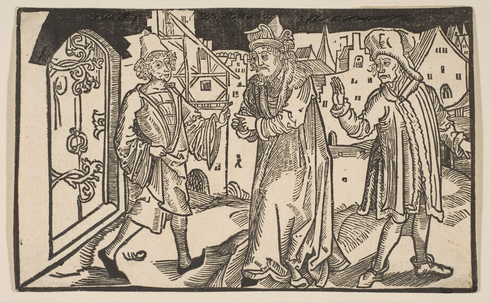 Andria,from The Comedie of Terence, 19th century reprint by Albrecht Durer