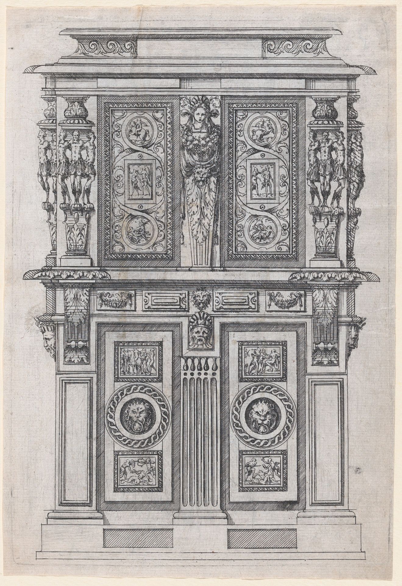 Furniture Design by Jacques Androuet Du Cerceau