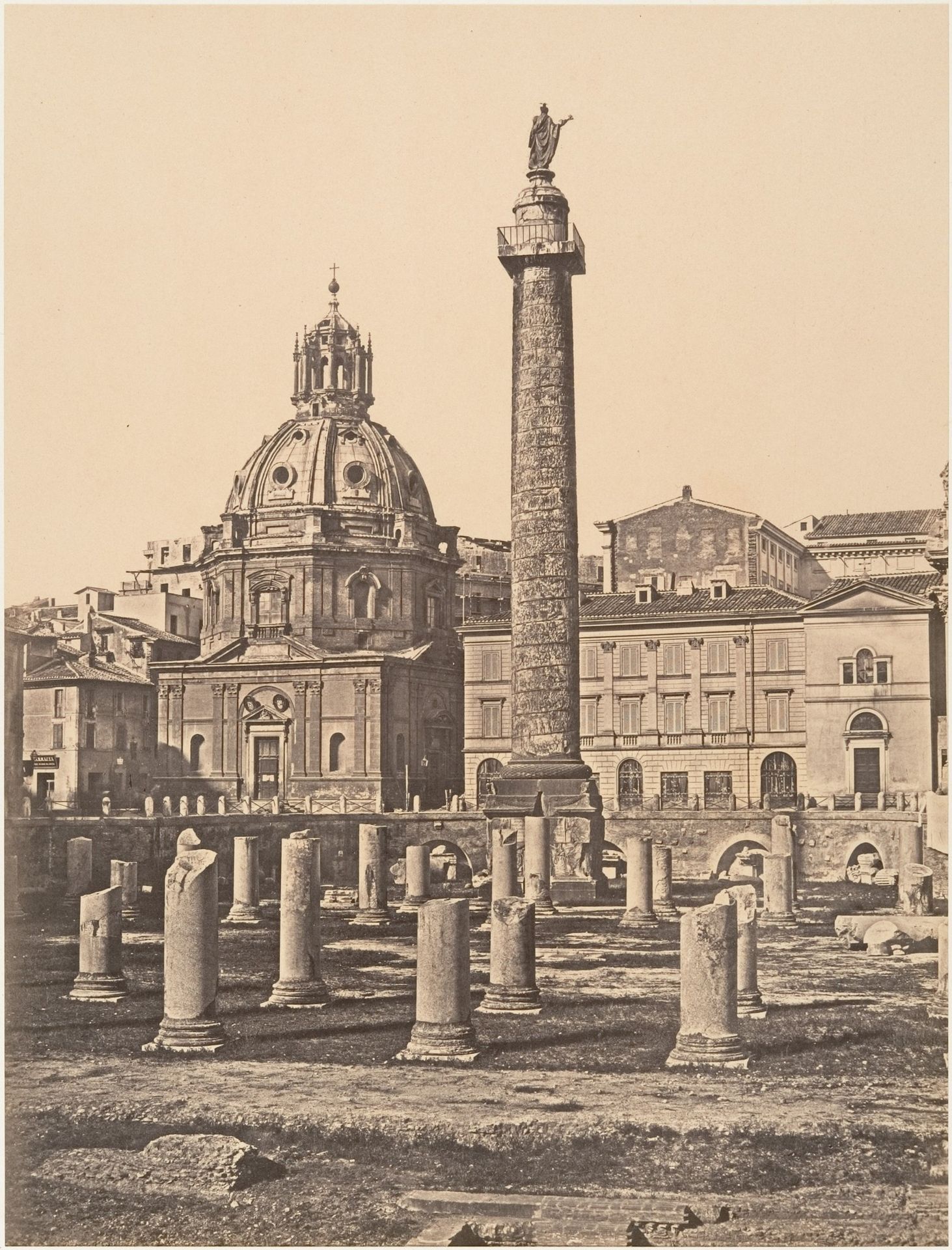 Foro e Colonna di Trajano by Eugène Constant