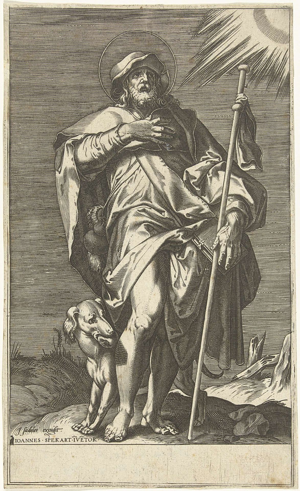De H. Rochus by Anonymous