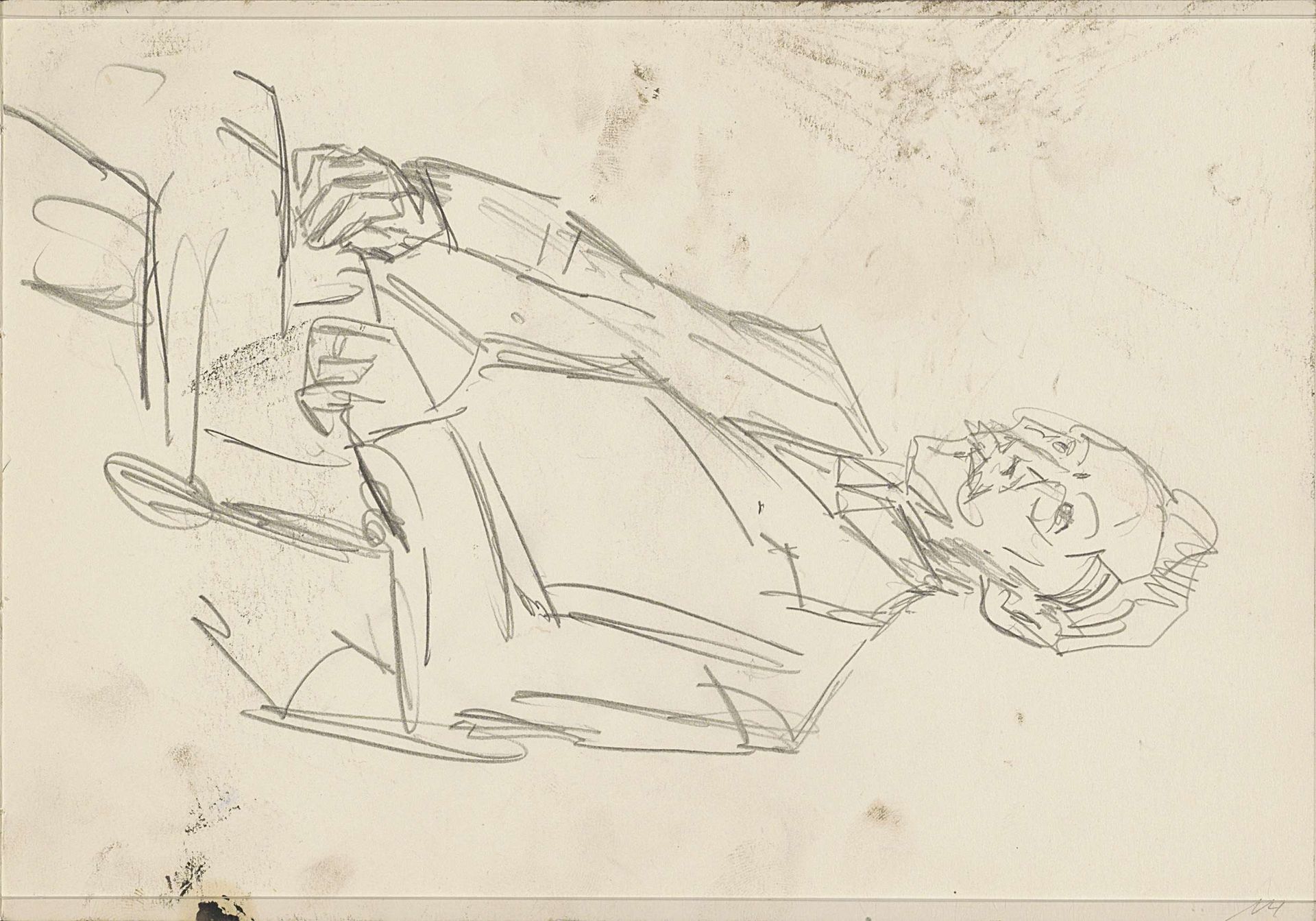 Portret van Pieter Rink by Isaac Israels