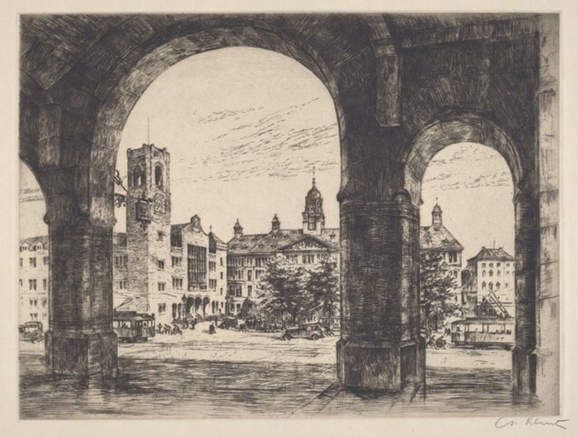 Amsterdam Stock Exchange by Anton Schutz
