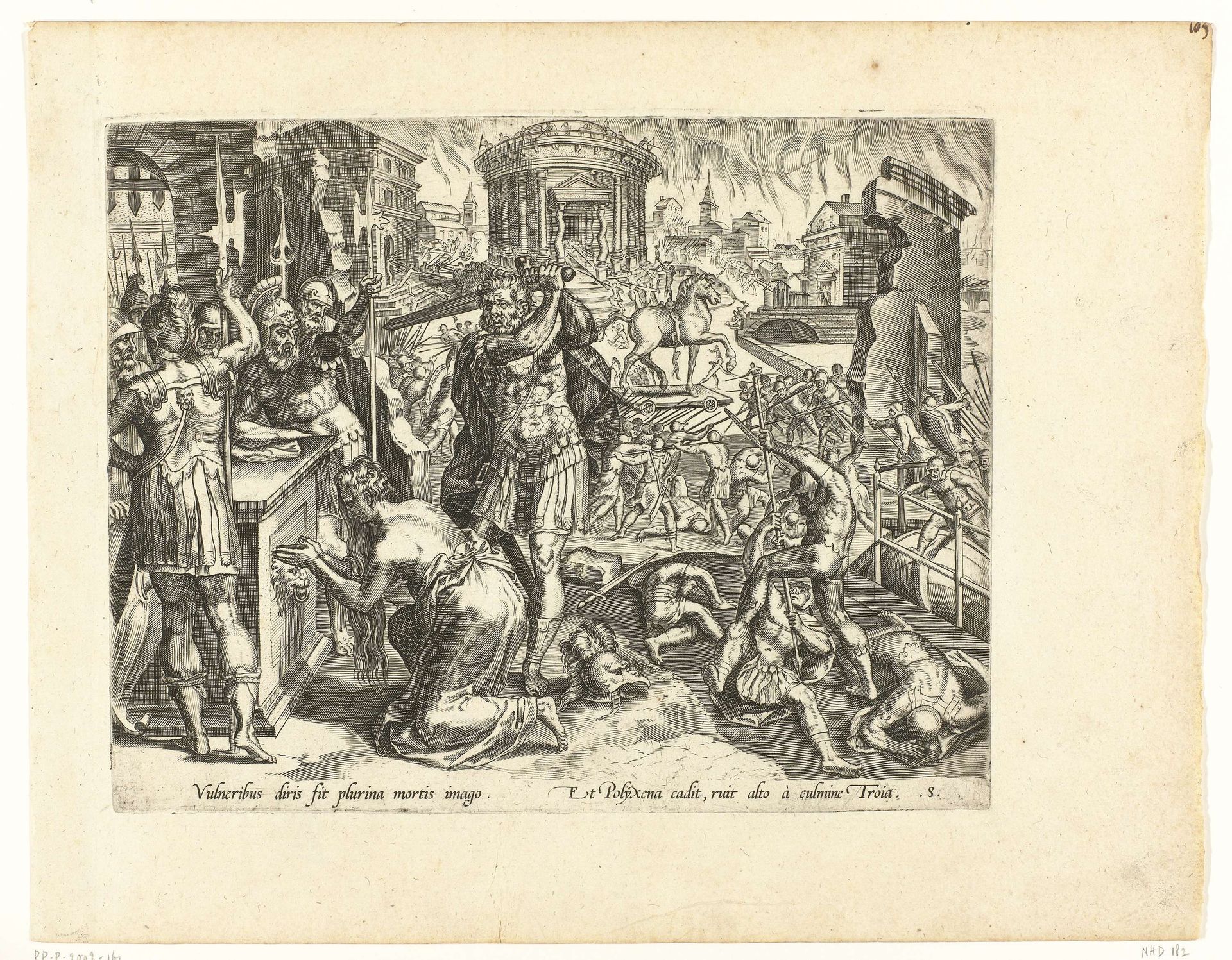 Dood van Polyxena by Pieter Jalhea Furnius