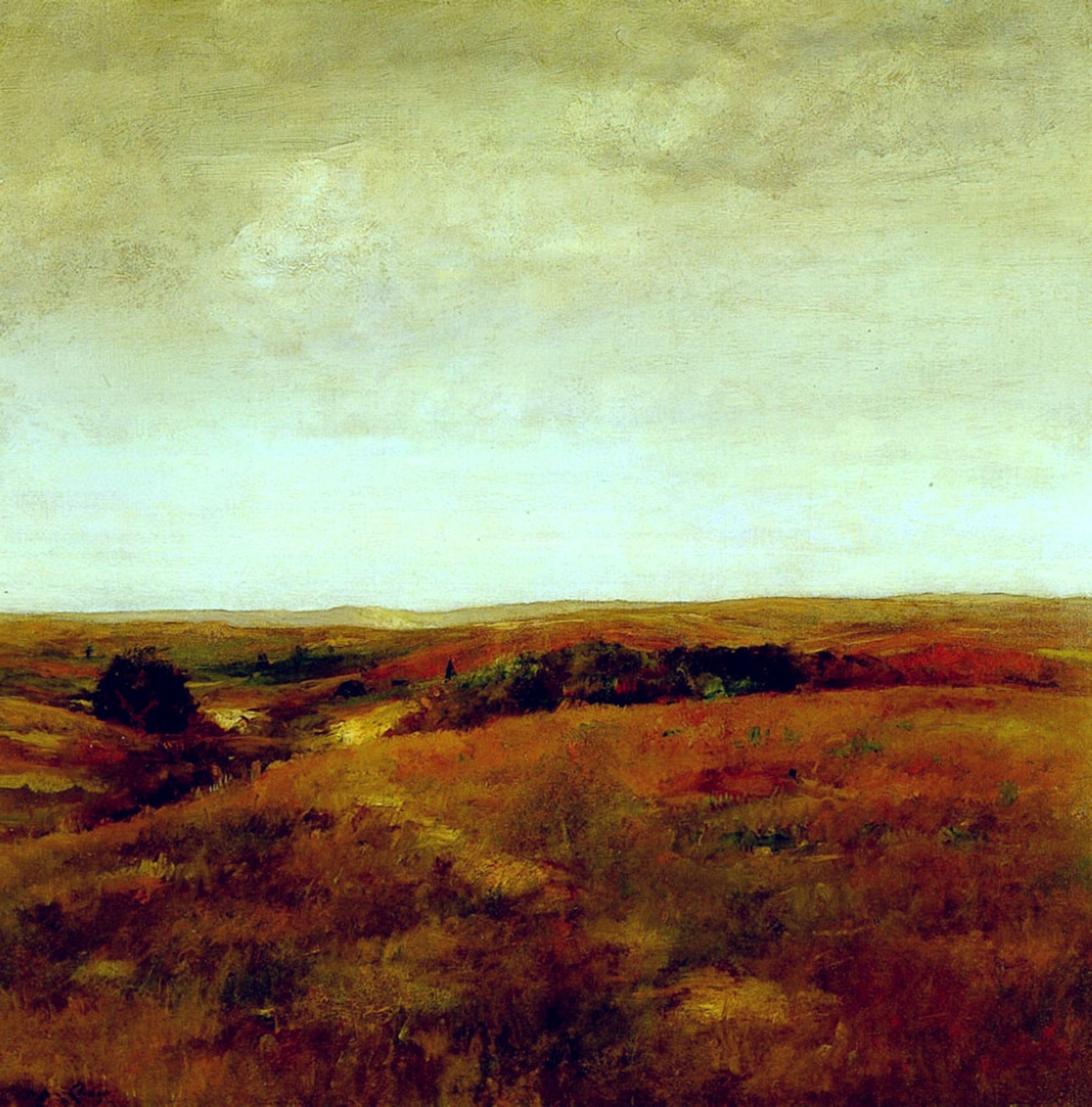 October by William Merritt Chase