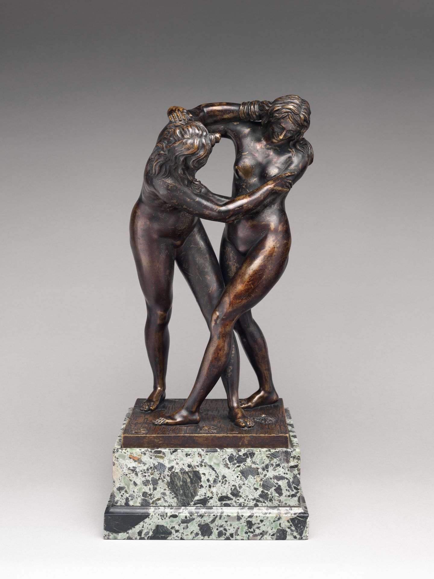 Two women wrestling by Ferdinando Tacca