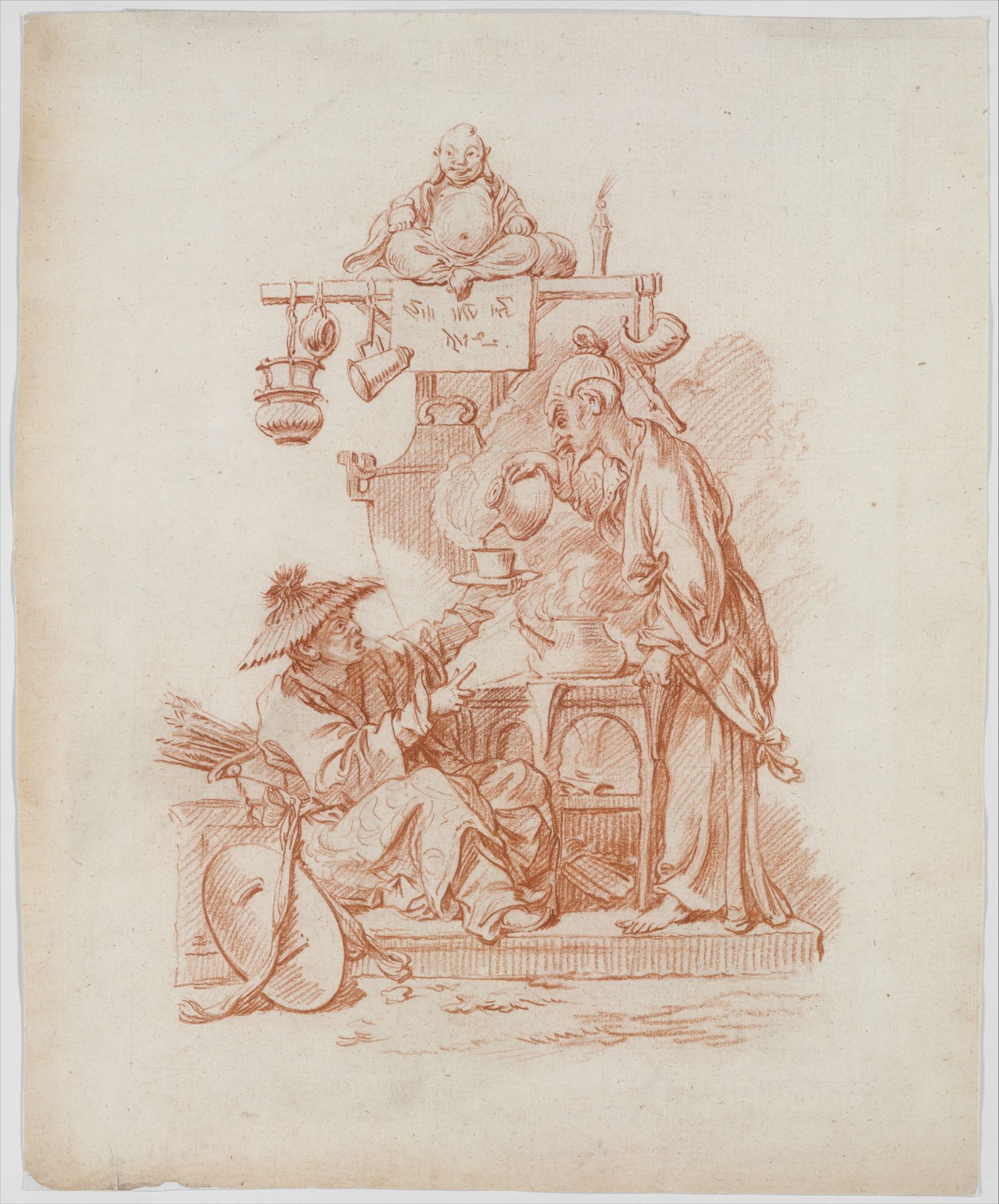 Fire by Francois Boucher