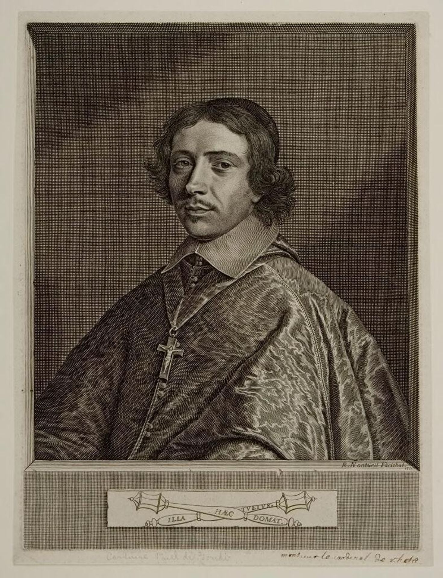 The Cardinal of Retz by Robert Nanteuil