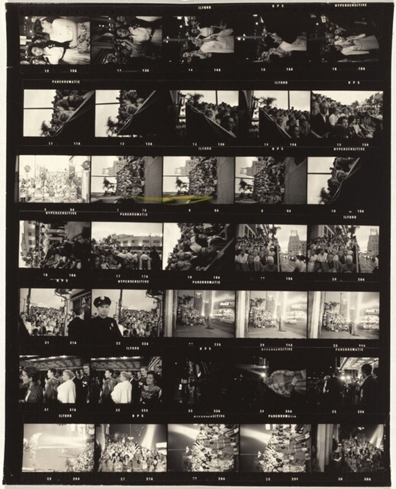 Hollywood 17 by Robert Frank
