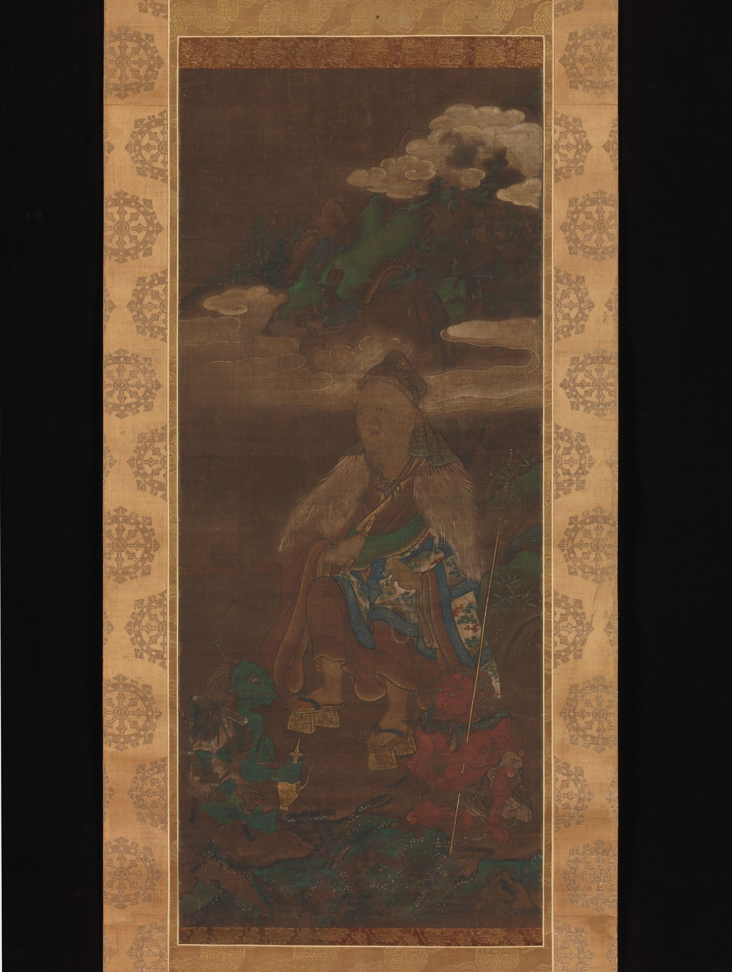 Portrait of En no Gyōja by Jakusai 寂済