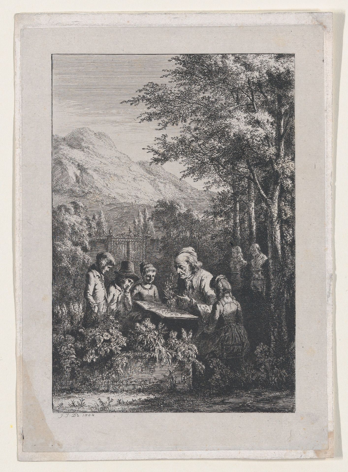 The Botany Lesson by Jean Jacques de Boissieu