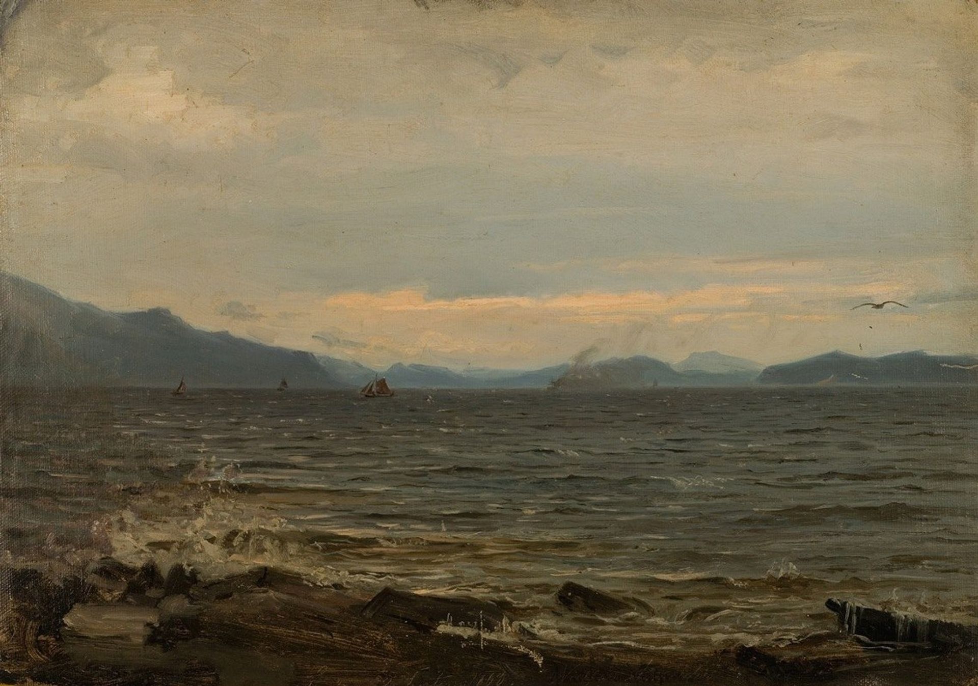 Gråvær, Bømmelen by Amaldus Nielsen