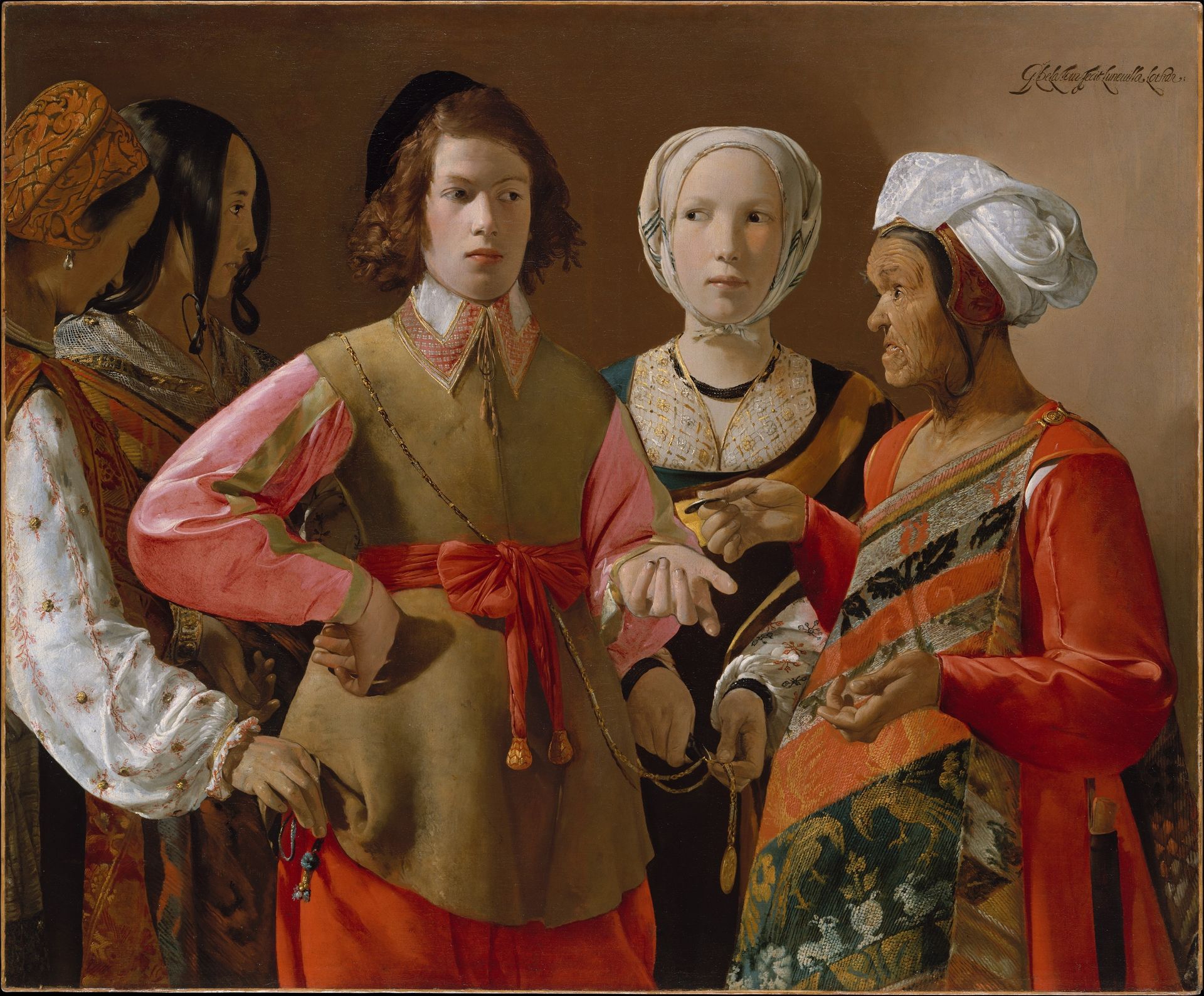 The Fortune-Teller by Georges de la Tour