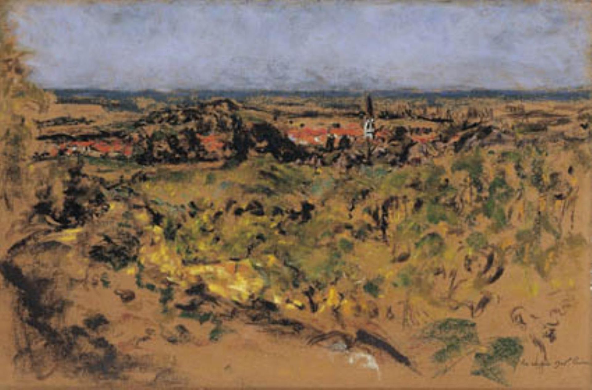 Landskab ved Cuiseaux by Ker Xavier Roussel