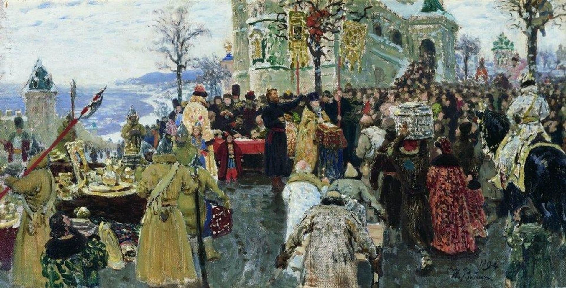 Kuzma Minin by Ilya Repin