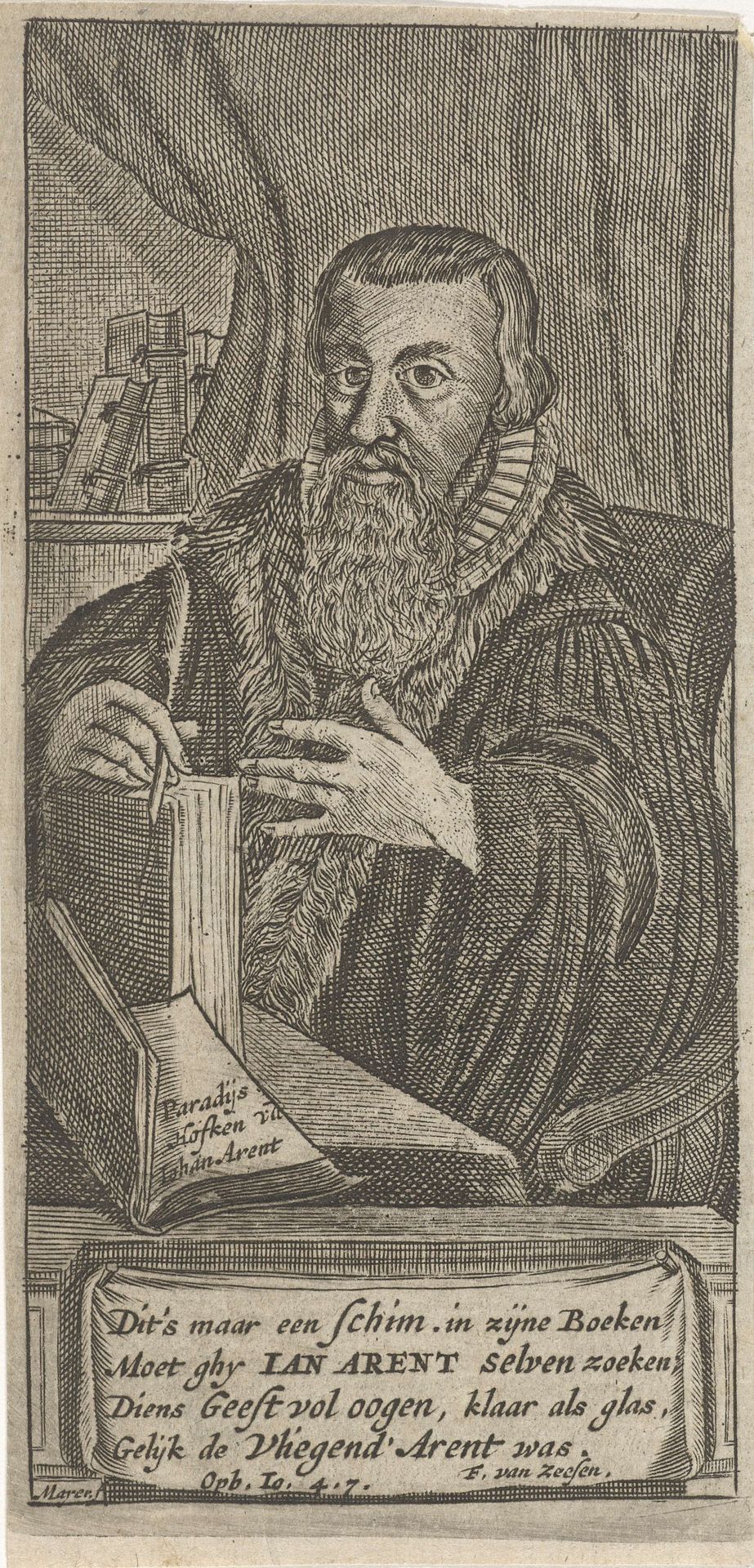 Portret van Jan Arentsz by Harmen de Mayer