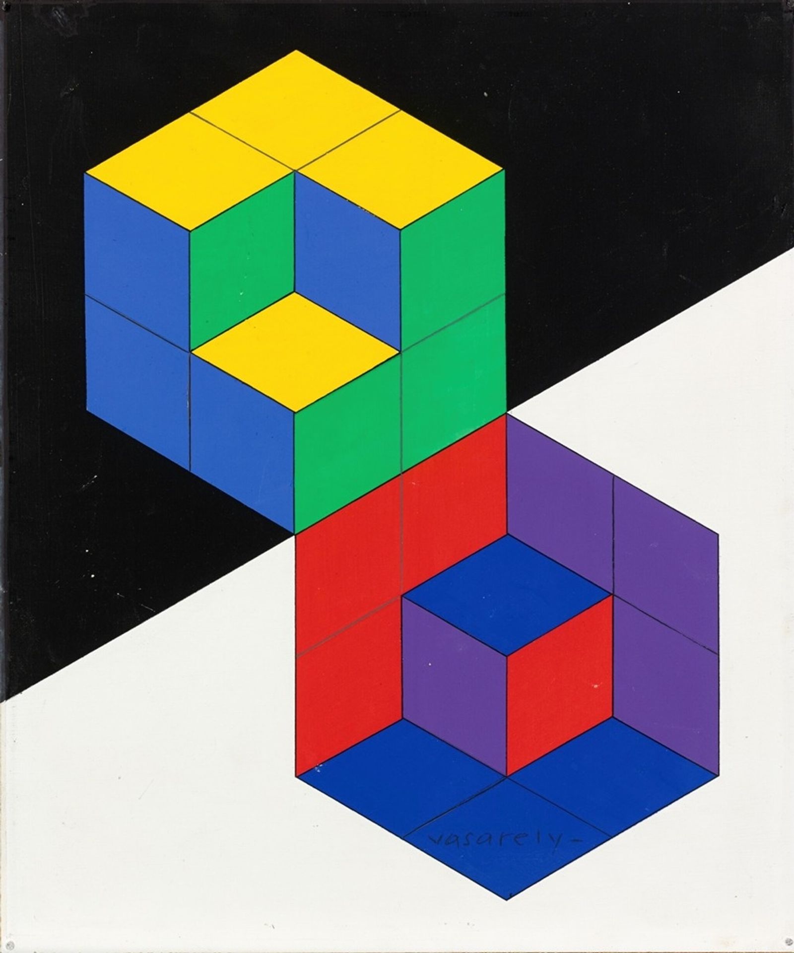 Hatsoeg-5 by Victor Vasarely