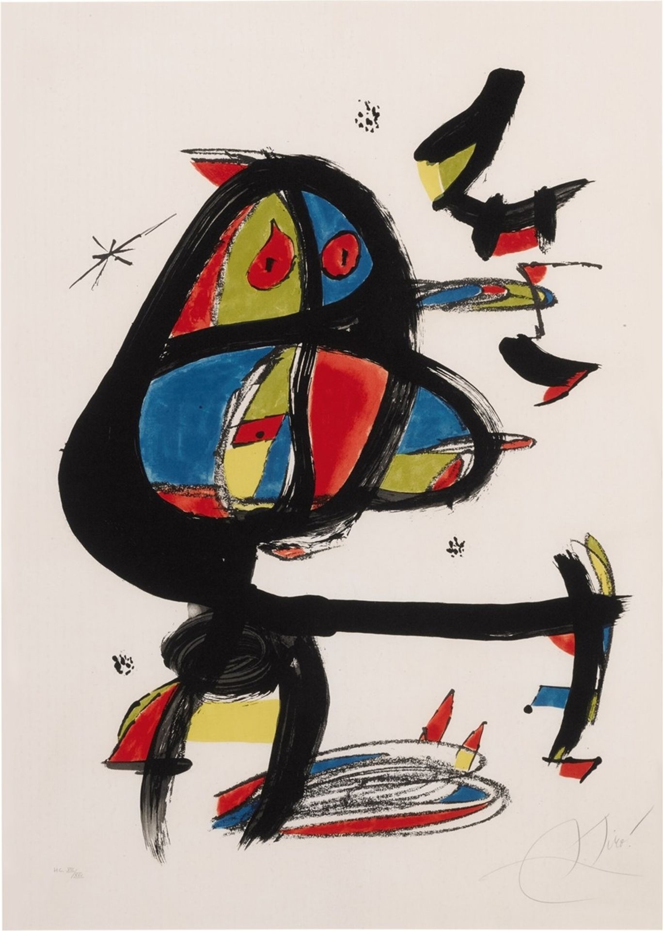 Cap I Cua by Joan Miró
