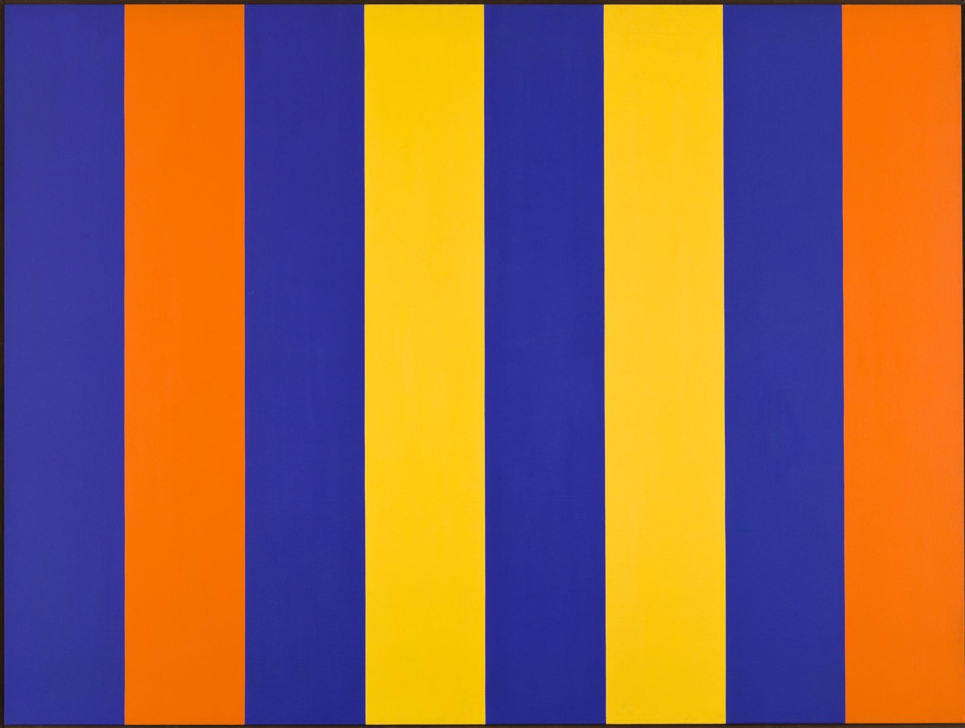 Orange-Blue Space by Guido Molinari