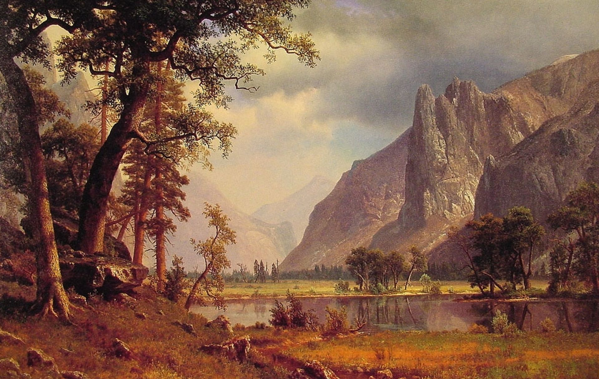 Yosemite Valley by Albert Bierstadt