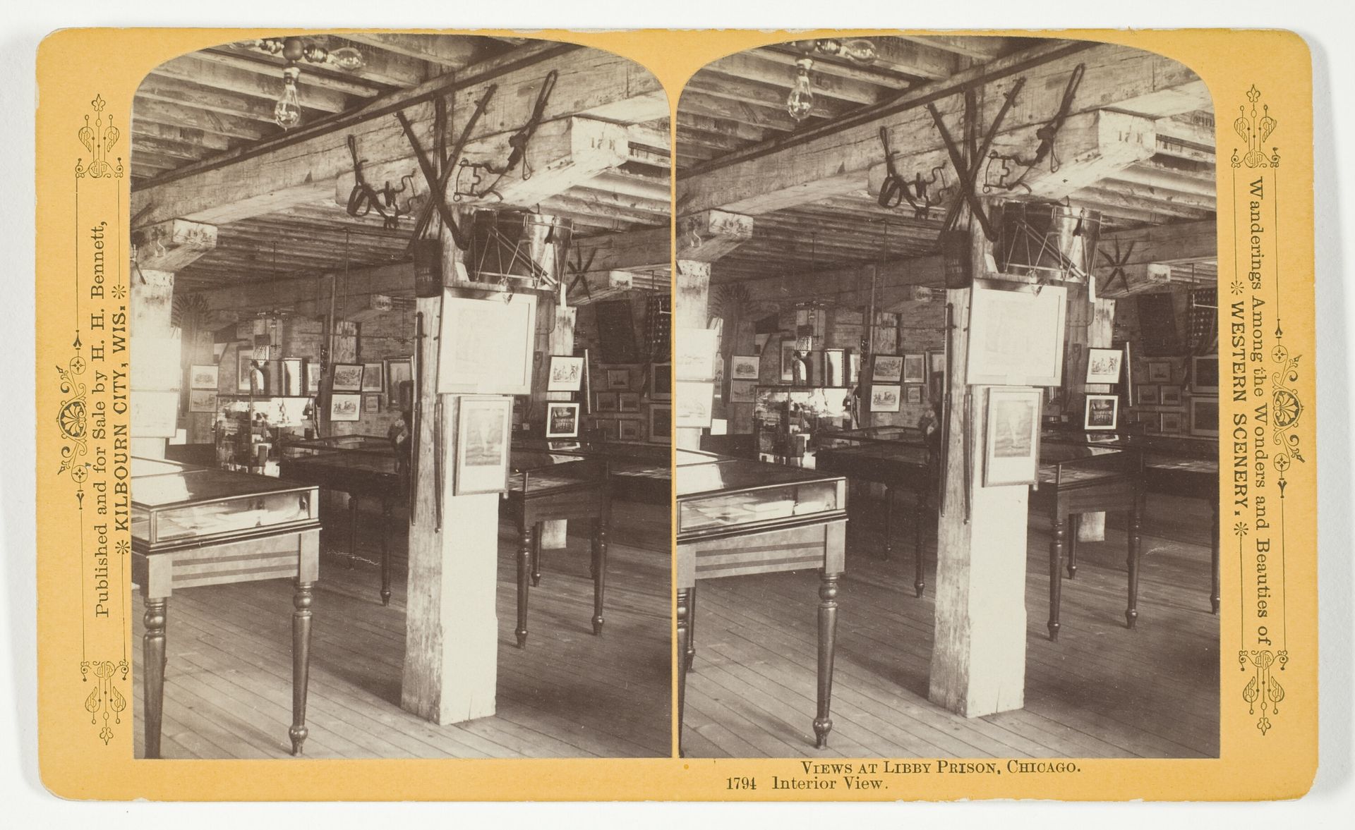 Interior View, Libby Prison by Henry Hamilton Bennett