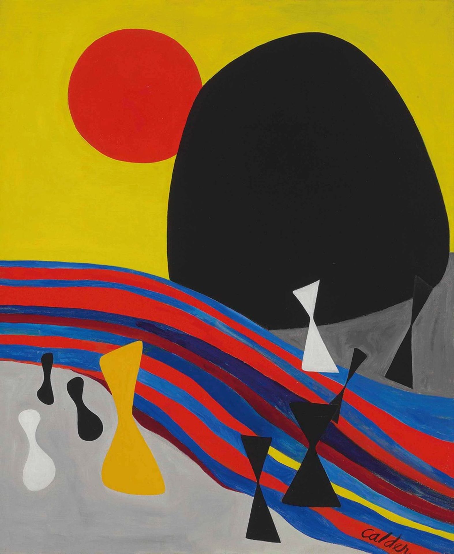 The Black Mountain by Alexander Calder