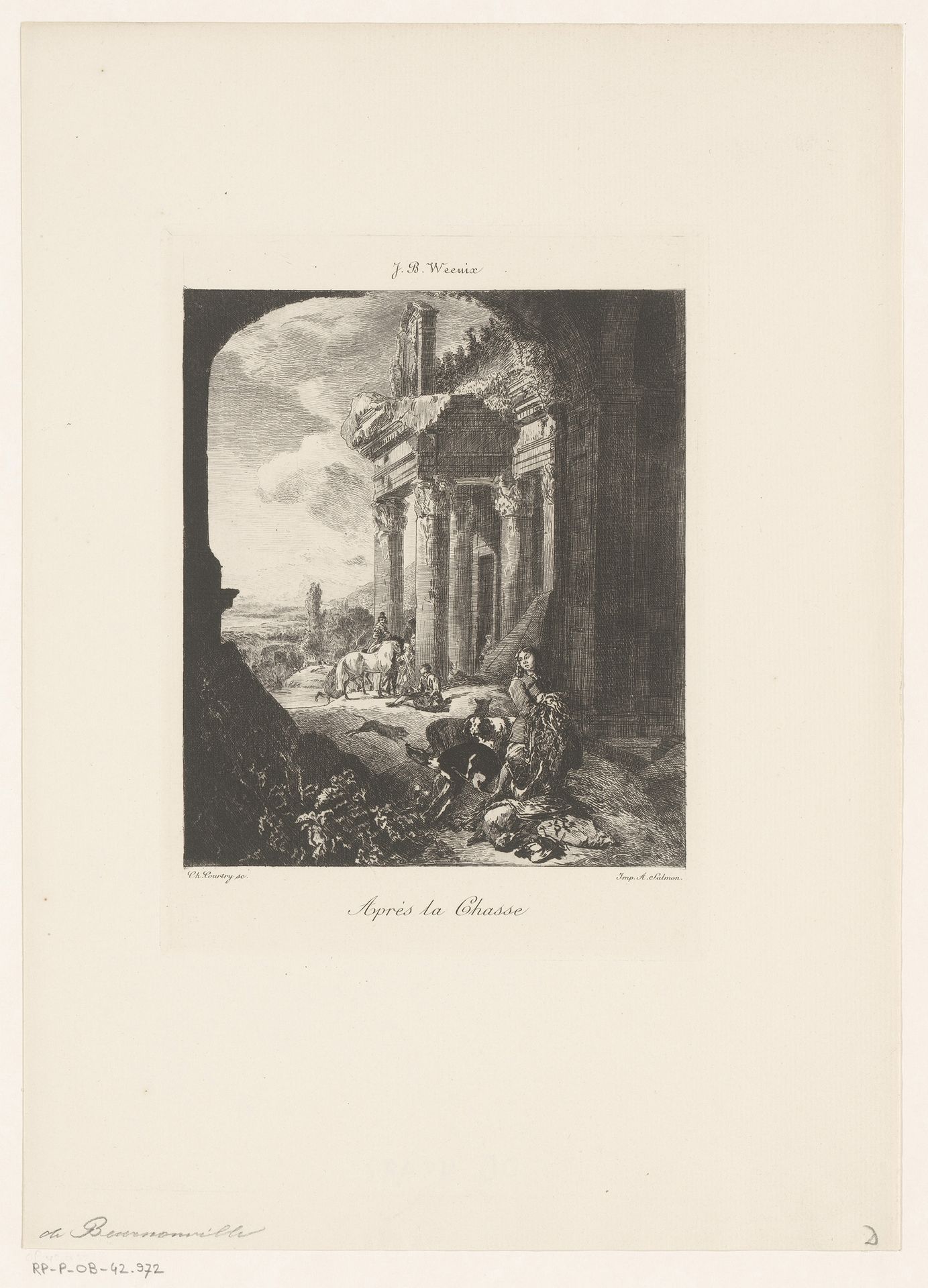 Jongen na de jacht by Charles Courtry