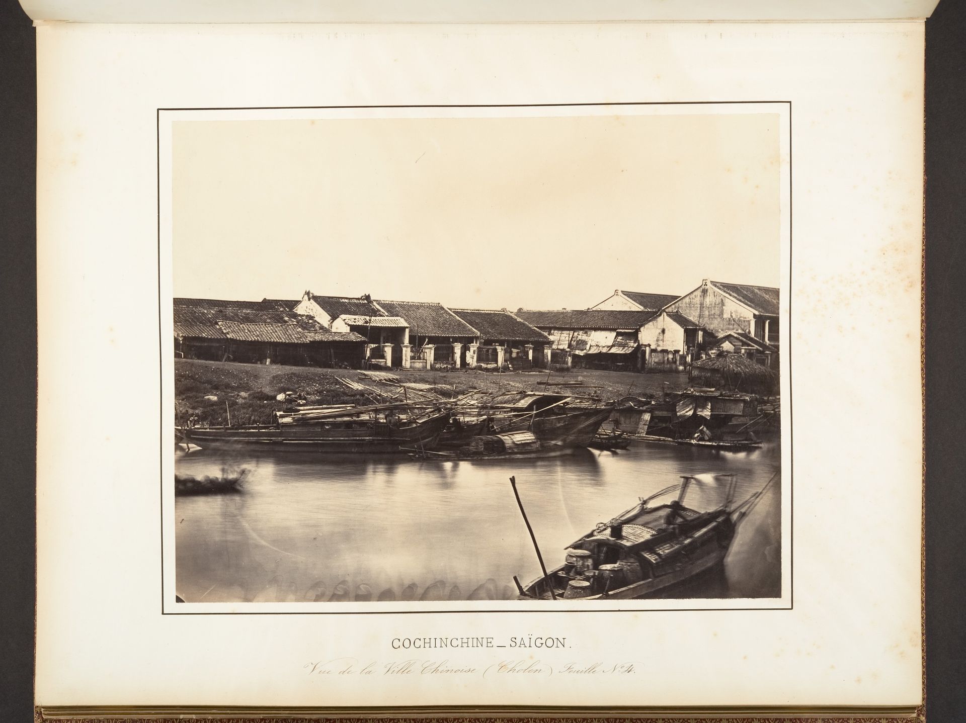 Vue de la Ville Chinoise (Cholen) Feuille No. 4 by Emile Gsell