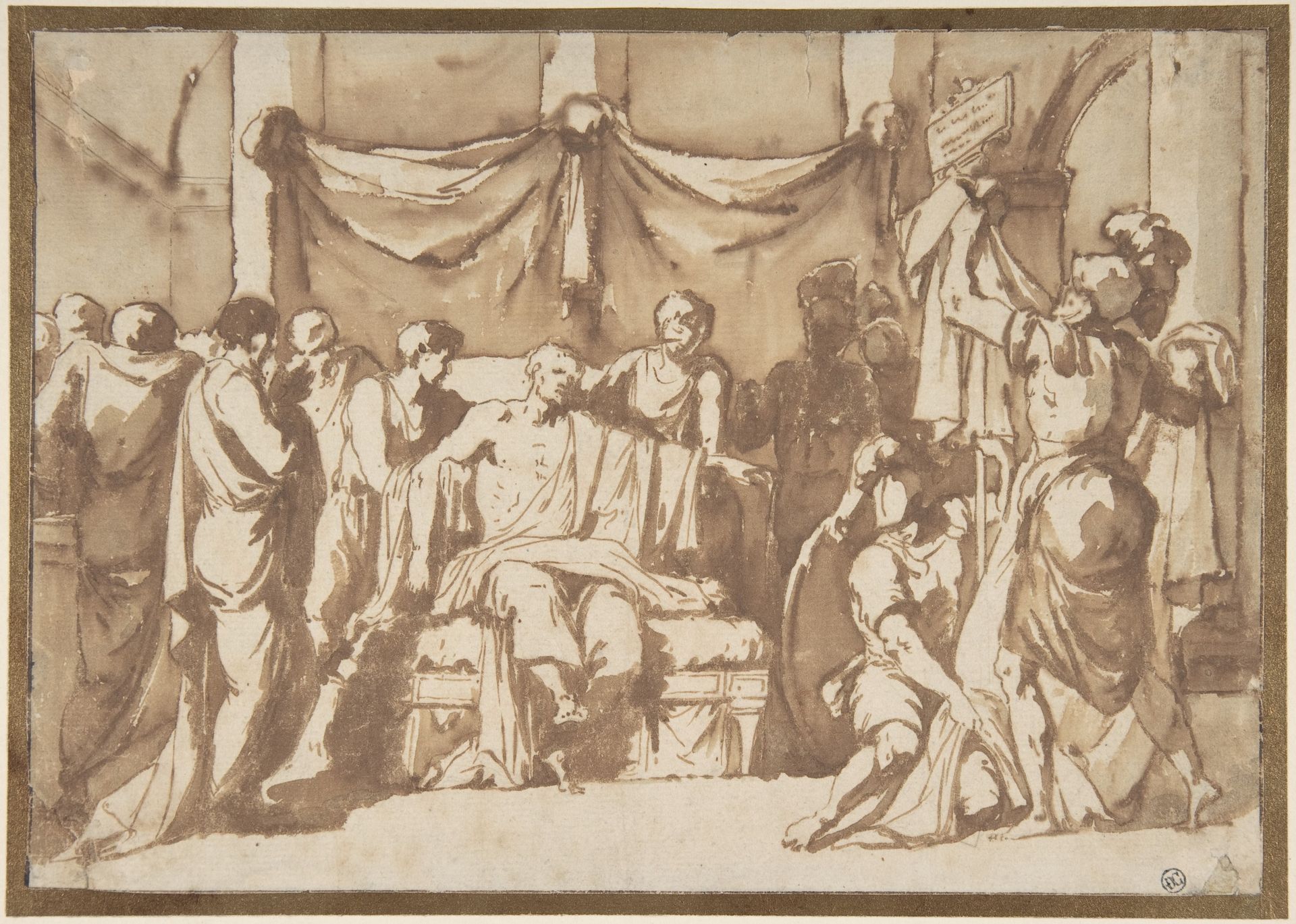The Death of Seneca - Pierre Peyron | Artera | AskArtera