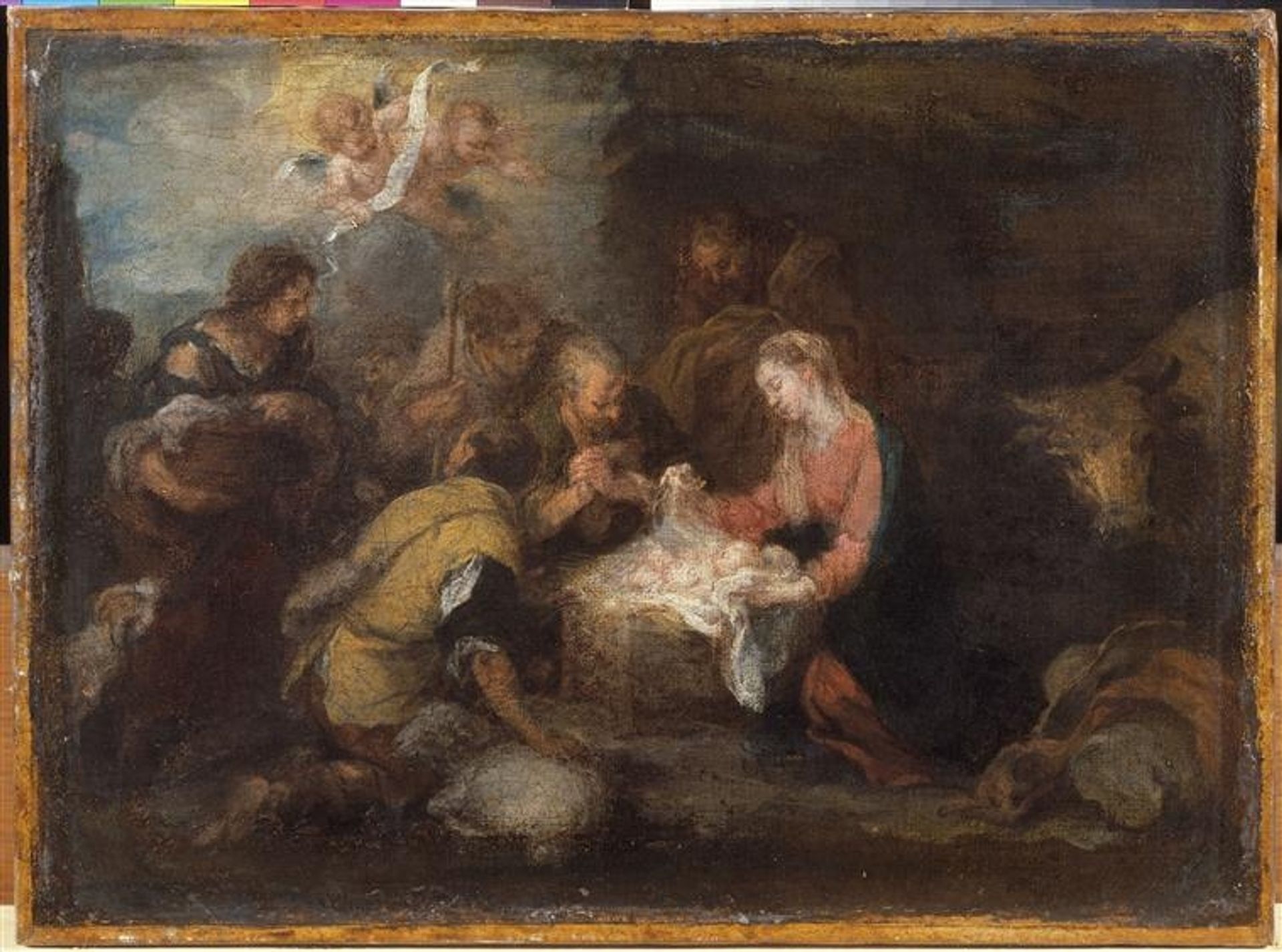 Adoration of the Shepherds by Bartolomé Estebán Murillo