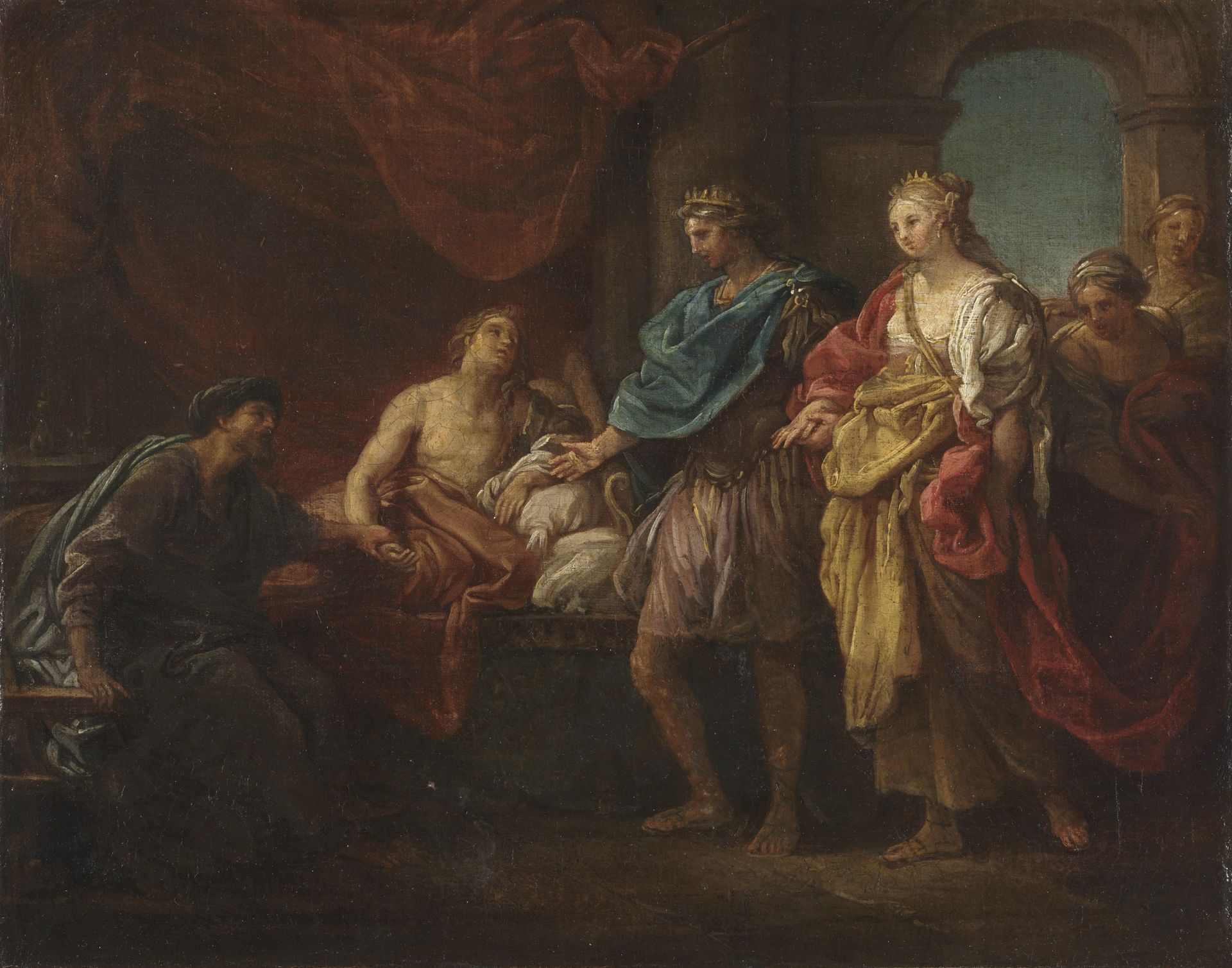 Study for Antiochus and Stratonice by Pompeo Batoni