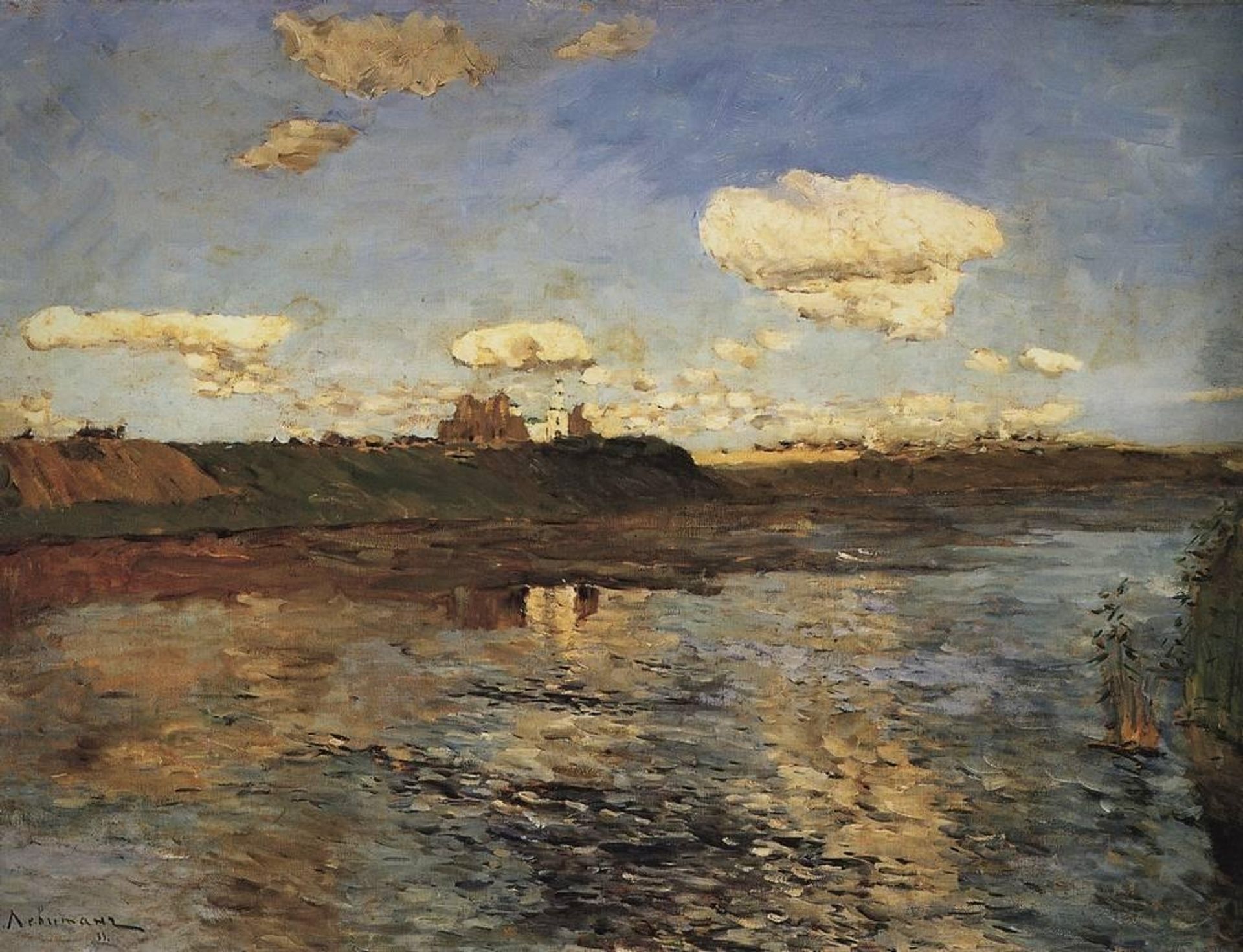 The Lake by Isaac Levitan