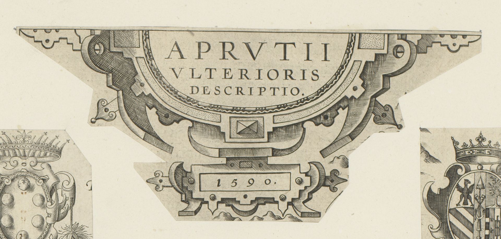 Schild met het wapen van de familie De' Medici by Anonymous