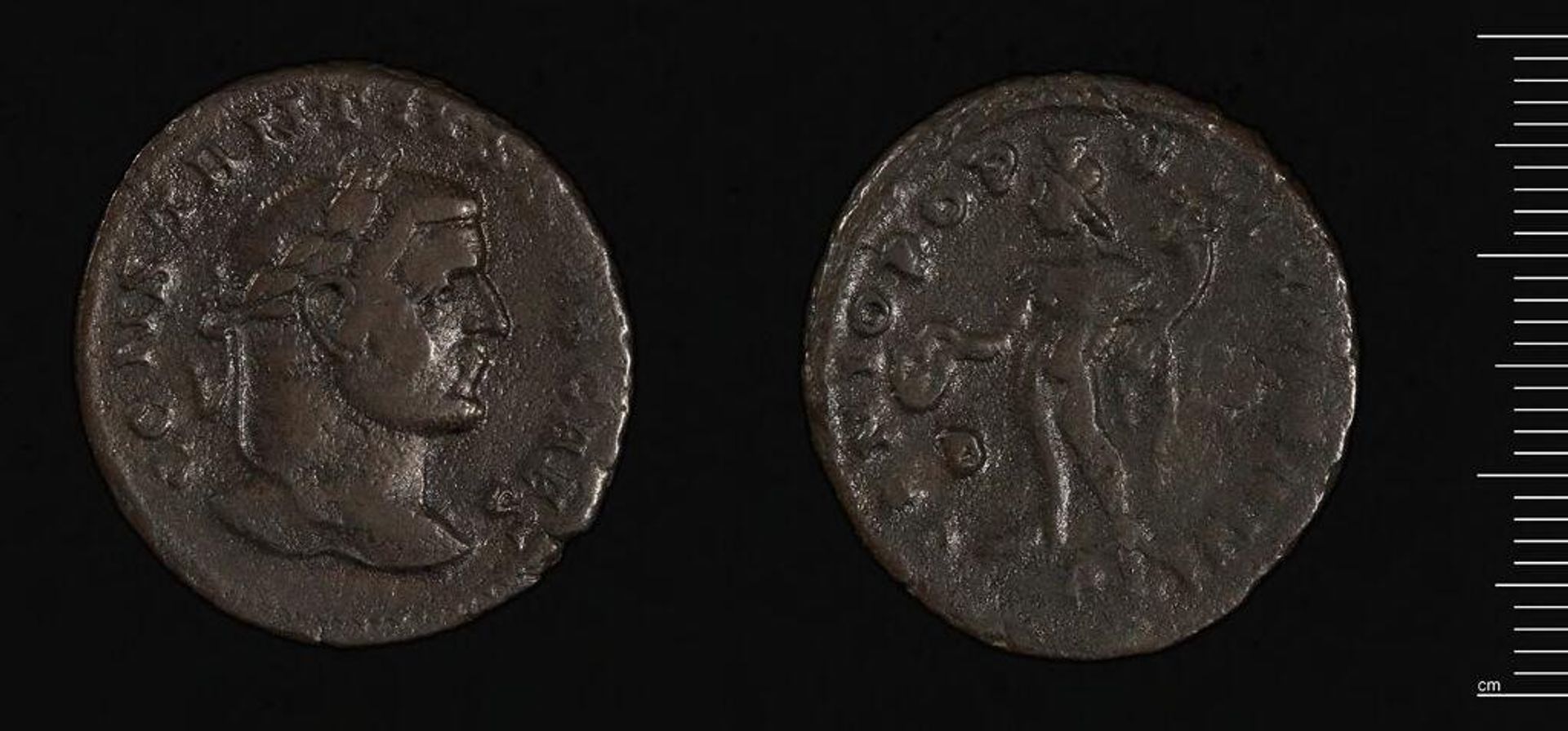 Follis of Constantius I, Lugdunum by Constantius I Chlorus